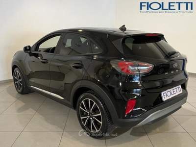 Ford Puma 1.0 ECOBOOST HYBRID 125 CV S&S TITANIUM Nero usata Manerbio