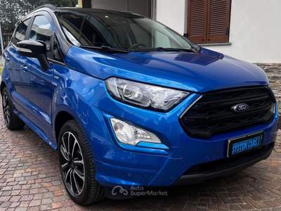 Ford EcoSport 1.0 Ecoboost 125cv S&S ST-Line - OK NEOPATENTATI - SOLI 21 MILA KM Blu/Azzurro usata Meda