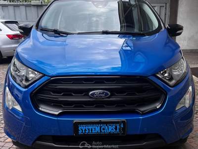 Ford EcoSport 1.0 Ecoboost 125cv S&S ST-Line - OK NEOPATENTATI - SOLI 21 MILA KM Blu/Azzurro usata Meda