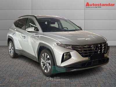 Hyundai Tucson III 2021 1.6 t-gdi 48V Xline 2wd dct Argento usata Torino