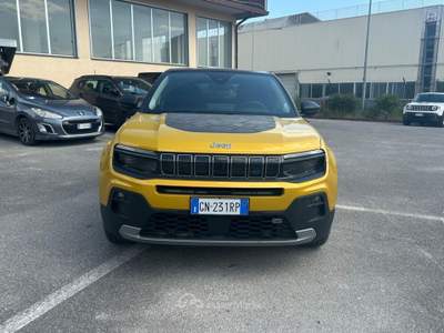Jeep Avenger bev summit 100% elettrica Giallo usata Fisciano