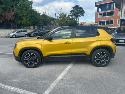 Jeep Avenger bev summit 100% elettrica Giallo usata Fisciano