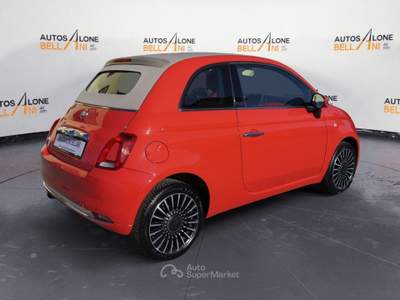 Fiat 500 1.2 69cv Lounge Rosso usata Feltre