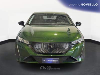Peugeot 308 Hybrid 136 e-DCS6 Allure Verde usata Salerno