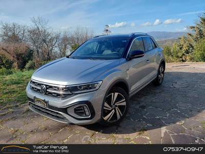 Volkswagen T-Roc VW T-ROC 1.5 TSI Edition Plus R-LINE #9332 Grigio usata Perugia