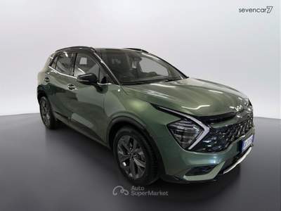 Kia Sportage 1.6 T-GDi HEV GT-line Panorama Sunroof AT6 Verde usata VERONA