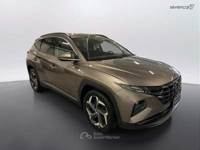 Hyundai Tucson 1.6 T-GDI 48V Exellence Leather Pack 2WD DCT Marrone usata VERONA