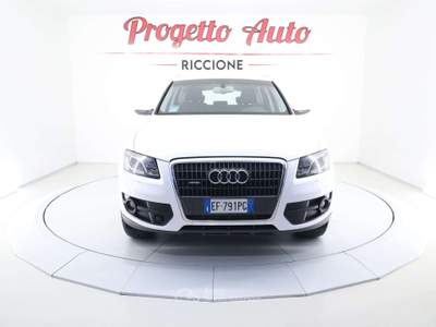Audi Q5 Q5 2.0 tdi quattro 170cv s-tronic dpf RIS. COMMERCIANTI C.AUT LED XENO Bianco usata Riccione