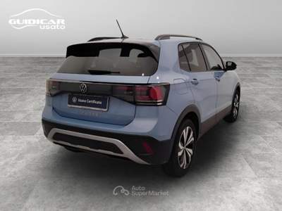 Volkswagen T-Cross 1.0 TSI Edition Plus Blu/Azzurro usata Lucca