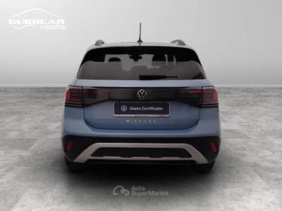 Volkswagen T-Cross 1.0 TSI Edition Plus Blu/Azzurro usata Lucca
