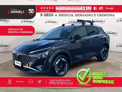 Nissan Qashqai 1.3 Mild Hybrid N-Connecta 2WD -KM0 Nero usata Coccaglio
