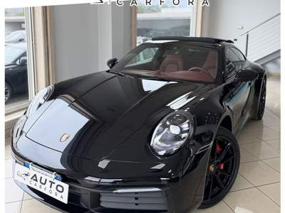 Porsche 911 992 Carrera 4S 450cv |tetto+sollevatore+cartier| Nero usata San Felice a Cancello