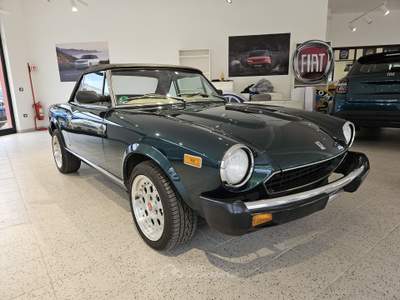 Fiat 124 spider MOTORE E CAMBIO NUOVI - OMOLOGATA A.S.I. Verde usata Colleferro