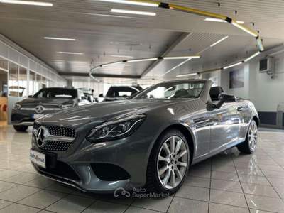 Mercedes-Benz SLC Sport Automatic - Air Scarf - Service Ok Grigio usata Monza