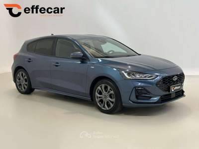Ford Focus 1.0 EcoBoost Hybrid 125 CV 5p. ST-Line Blu/Azzurro usata Roncadelle