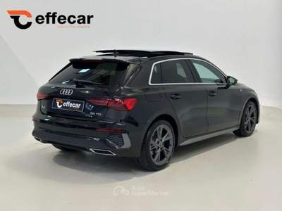 Audi A3 SPB 35 TDI S tronic S line edition Nero usata Roncadelle