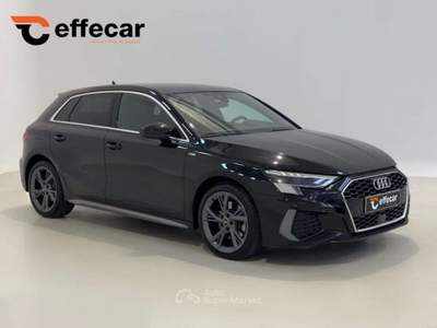 Audi A3 SPB 35 TDI S tronic S line edition Nero usata Roncadelle