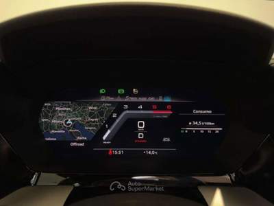 Audi A3 SPB 35 TDI S tronic S line edition Nero usata Roncadelle