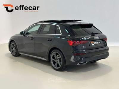 Audi A3 SPB 35 TDI S tronic S line edition Nero usata Roncadelle