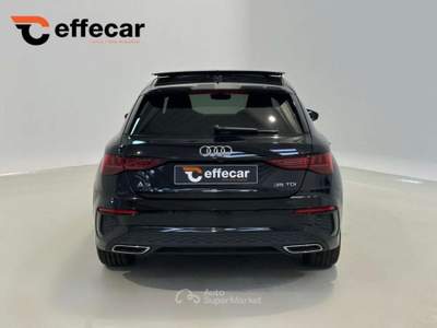 Audi A3 SPB 35 TDI S tronic S line edition Nero usata Roncadelle