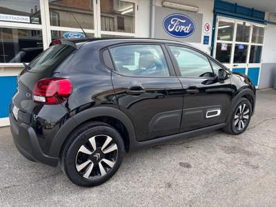 Citroen C3 SHINE 1.2 PURETECH Benz. 83 CV Nero usata Pignataro Maggiore