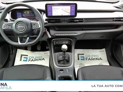 Jeep Avenger  -  1.2 turbo altitude fwd 100cv Nero usata Marcianise
