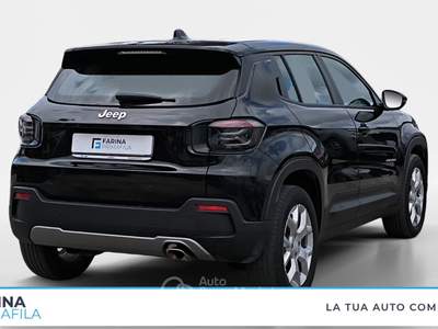 Jeep Avenger  -  1.2 turbo altitude fwd 100cv Nero usata Marcianise