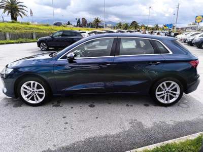 Audi A3 SPB 35 TFSI S tronic Business Advanced Blu/Azzurro usata Milazzo