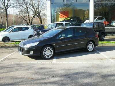 Peugeot 407 2.7 V6 hdi 24v Feline auto fap Nero usata Brescia