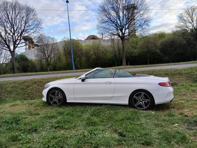Mercedes-Benz Classe C Cabrio 4Matic Premium AMG Pack 170cv Bianco usata Brescia