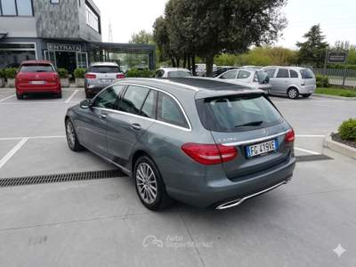 Mercedes-Benz Classe C MERCEDES C220 DIESEL AUTOMATICO - CAR NEXUS Grigio usata Anagni
