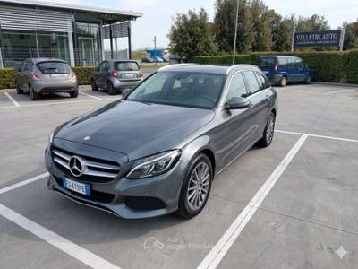 Mercedes-Benz Classe C MERCEDES C220 DIESEL AUTOMATICO - CAR NEXUS Grigio usata Anagni