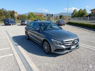 Mercedes-Benz Classe C MERCEDES C220 DIESEL AUTOMATICO - CAR NEXUS Grigio usata Anagni