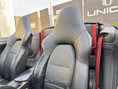 Porsche 911 996 Cabrio Carrera II 3.6 320 CV MANUALE ISCRITTA EPOCA MOTORE NUOVO Nero usata Pomigliano d'Arco