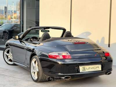 Porsche 911 996 Cabrio Carrera II 3.6 320 CV MANUALE ISCRITTA EPOCA MOTORE NUOVO Nero usata Pomigliano d'Arco