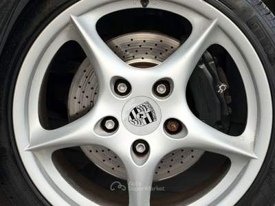 Porsche 911 996 Cabrio Carrera II 3.6 320 CV MANUALE ISCRITTA EPOCA MOTORE NUOVO Nero usata Pomigliano d'Arco