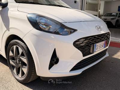 Hyundai i10 Connectline 2023 / Da 147,00 € Mese Bianco usata Roma