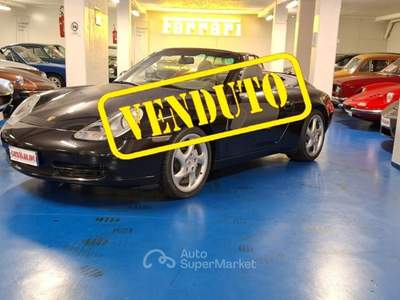 Porsche 911 CABRIO *BOOK SERVICE*111 CONTROLLI*CAMBIO MANUALE Nero usata Vigevano