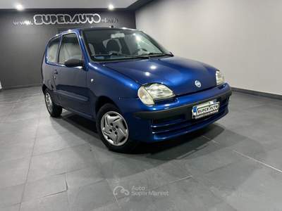 Fiat Seicento 1.1i cat SX CLIMA + SERVOSTERZO + ABS Blu/Azzurro usata Atena lucana