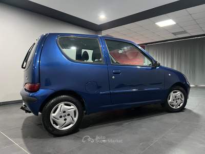 Fiat Seicento 1.1i cat SX CLIMA + SERVOSTERZO + ABS Blu/Azzurro usata Atena lucana