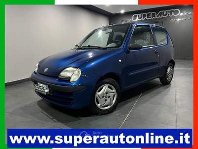 Fiat Seicento 1.1i cat SX CLIMA + SERVOSTERZO + ABS Blu/Azzurro usata Atena lucana