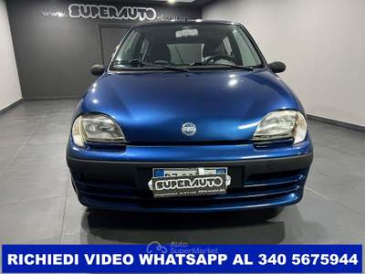 Fiat Seicento 1.1i cat SX CLIMA + SERVOSTERZO + ABS Blu/Azzurro usata Atena lucana