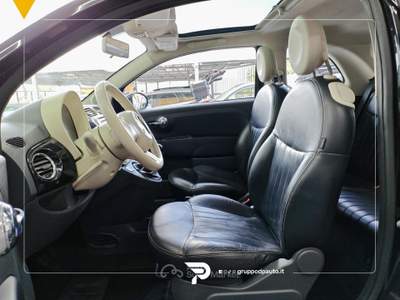 Fiat 500 1.2 Lounge 69cv Nero usata Marano di Napoli