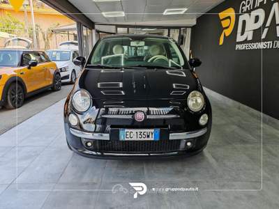 Fiat 500 1.2 Lounge 69cv Nero usata Marano di Napoli
