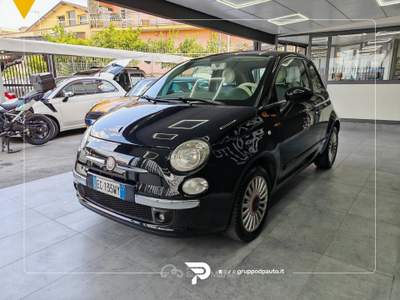 Fiat 500 1.2 Lounge 69cv Nero usata Marano di Napoli
