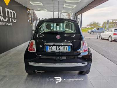 Fiat 500 1.2 Lounge 69cv Nero usata Marano di Napoli