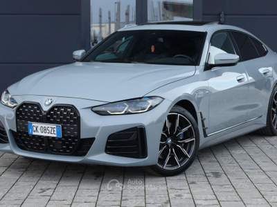 BMW Serie 4 Gran Coupé 430i i Msport GranCoupè SEDILI GUSCIO M4 M Sport Grigio usata Caorso