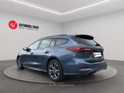 Ford Focus 1.0 EcoBoost Hybrid 125 CV Powershift SW ST-Line Blu/Azzurro usata Maniago
