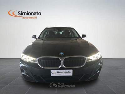 BMW Serie 3 318d d 48V Touring Nero usata Resana