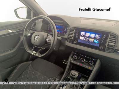 Skoda Karoq 2.0 tdi evo sportline 115cv dsg Nero usata Assago